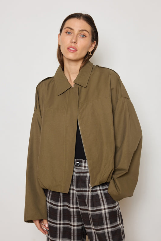 VESTE HELOISE KAKI