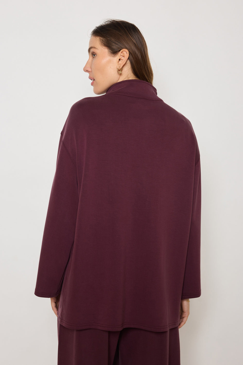 SWEAT VERO PRUNE