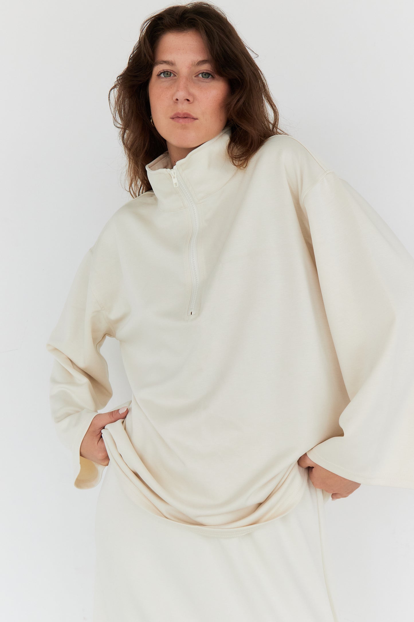 SWEAT VERO BEIGE