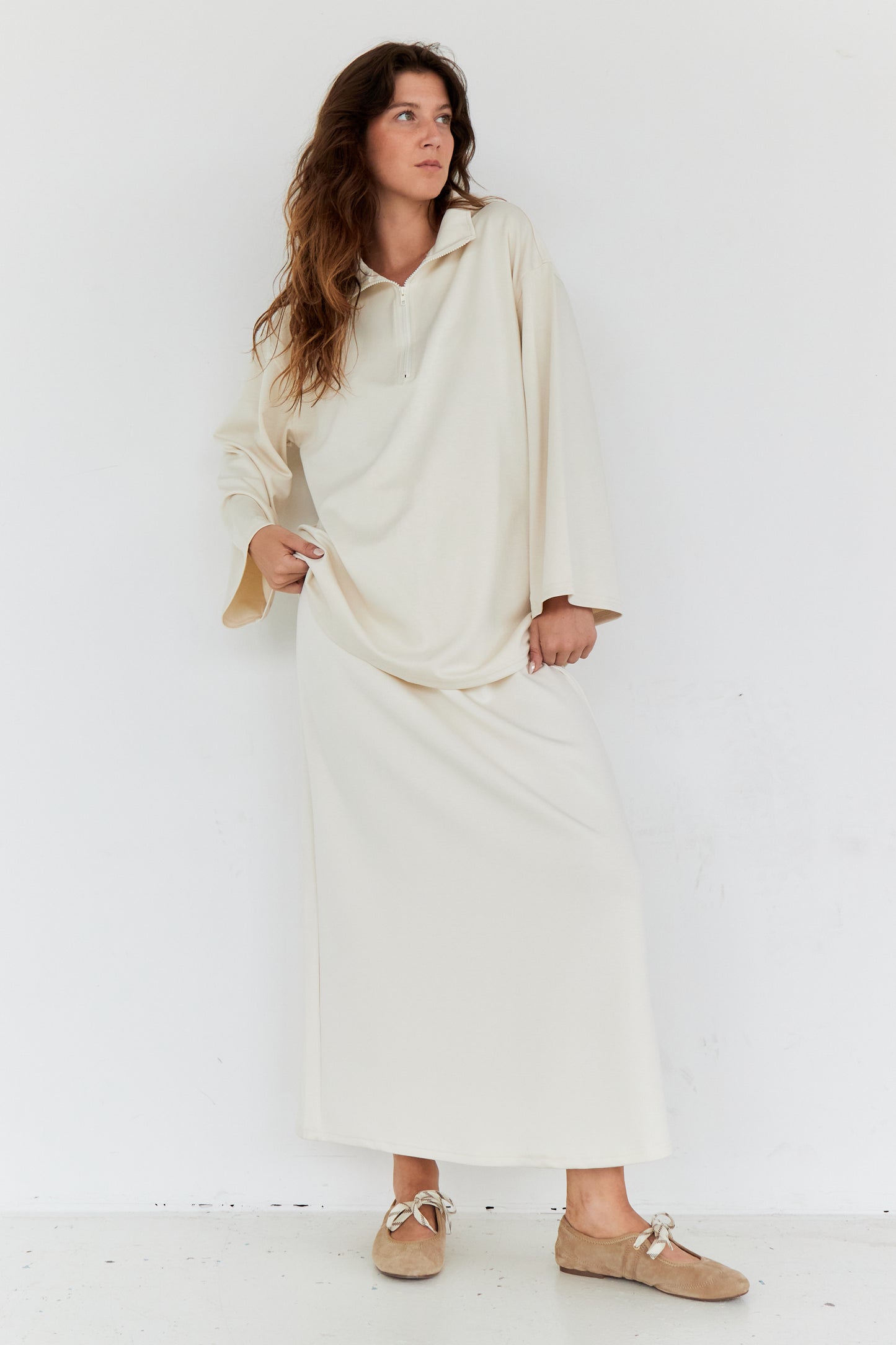 SWEAT VERO BEIGE