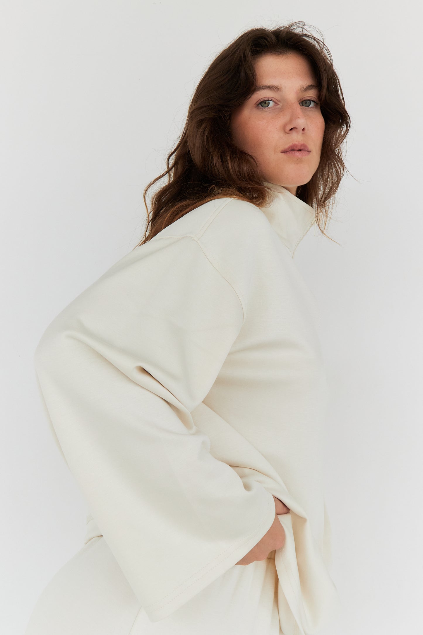 SWEAT VERO BEIGE