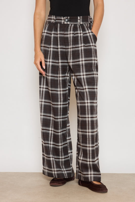 PANTALON ELENA CHOCOLAT