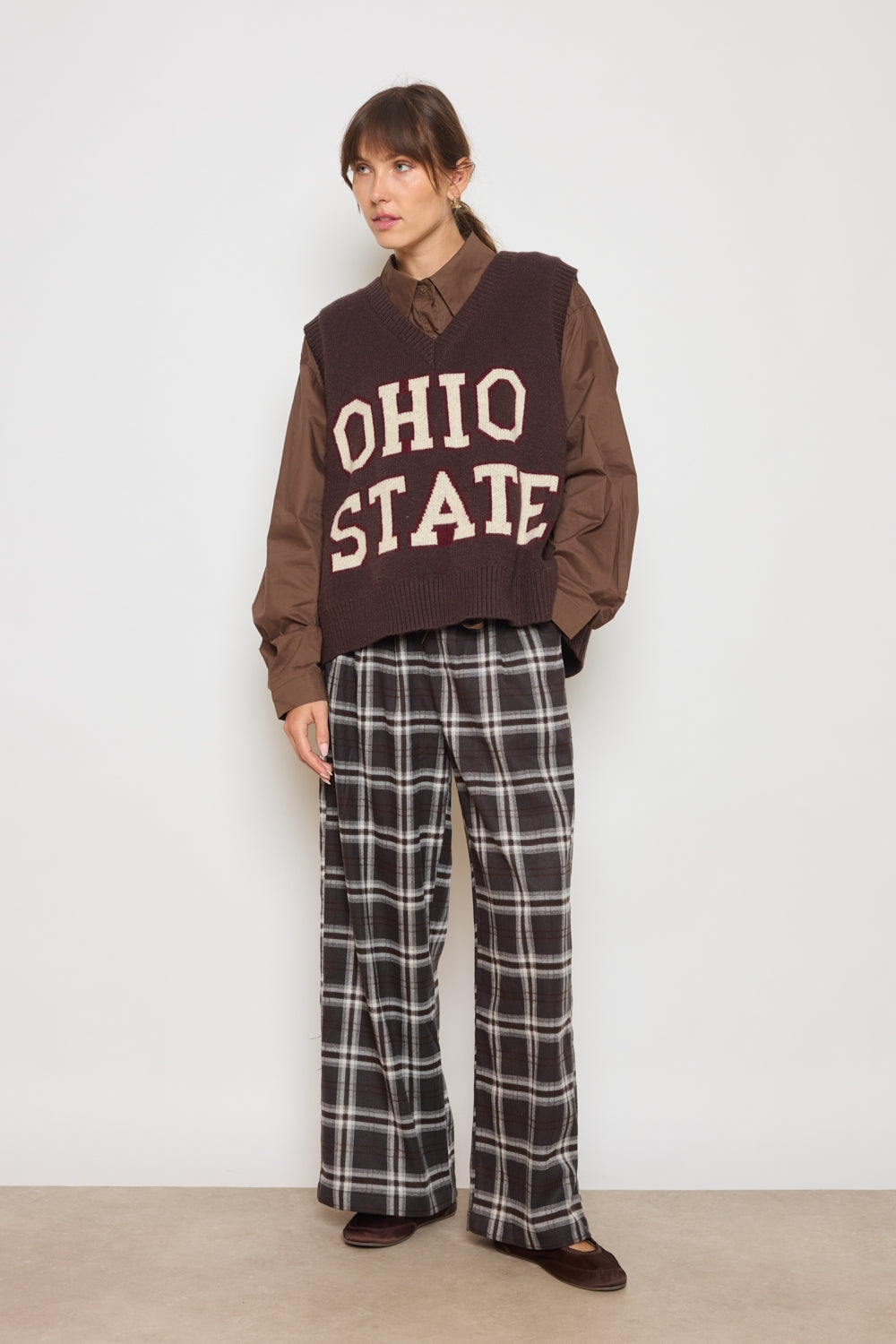 PANTALON ELENA CHOCOLAT