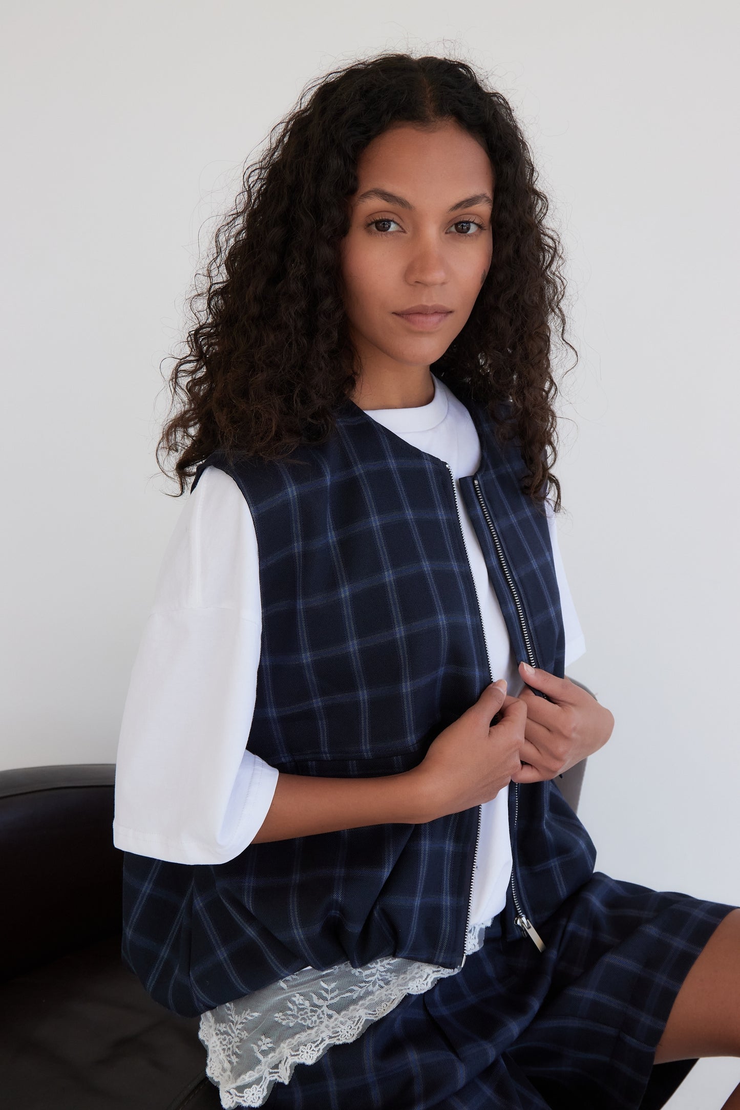 PAOLA BLUE CARDIGAN