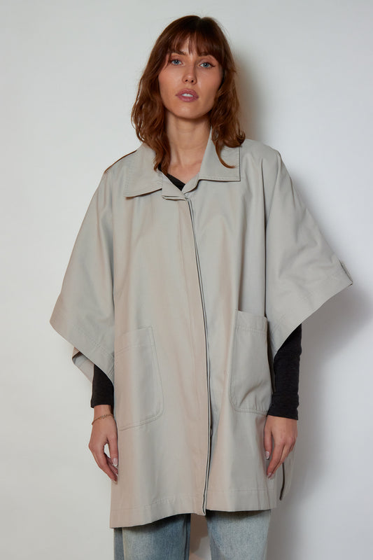 TRENCH LAURE GRIS