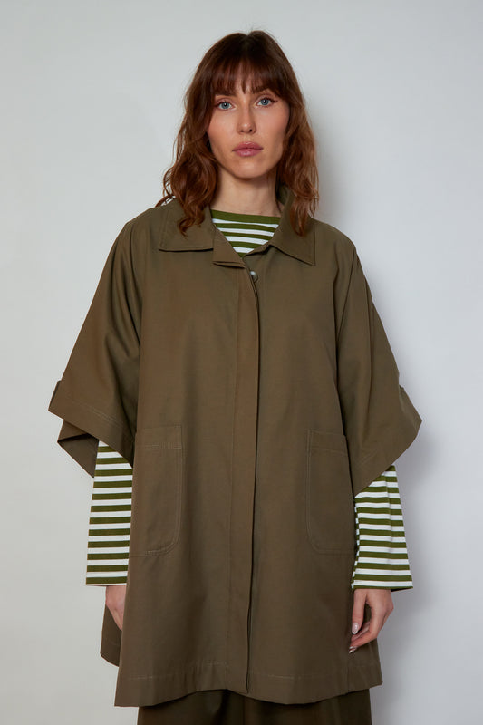 TRENCH LAURE KAKI