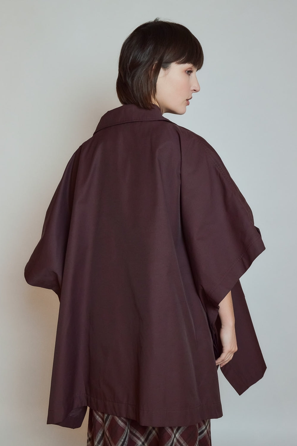 TRENCH LAURE PRUNE