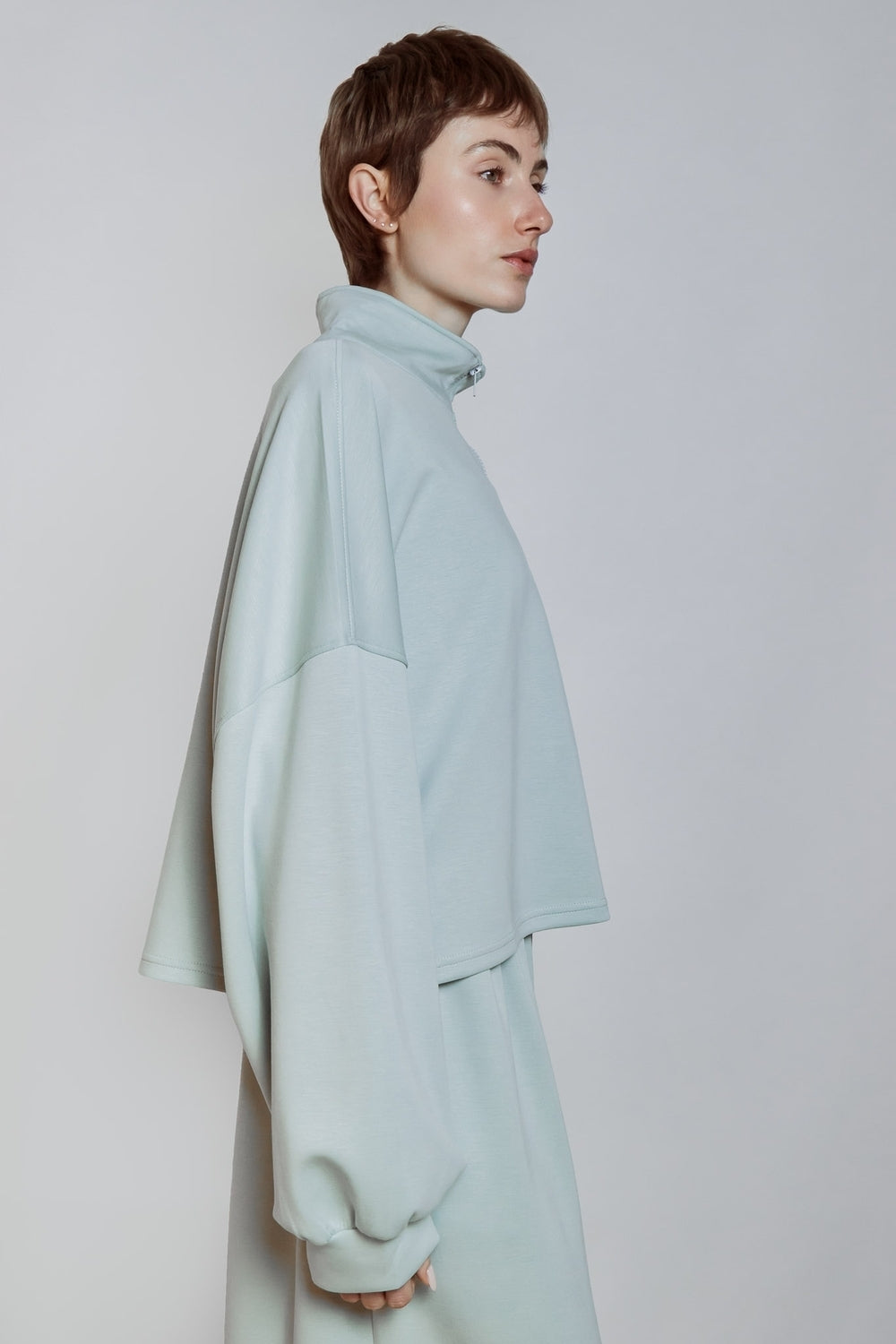 SWEAT PEARL VERT CLAIR