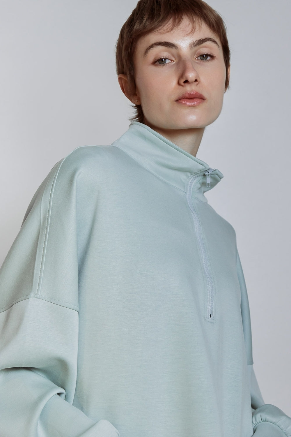 SWEAT PEARL VERT CLAIR