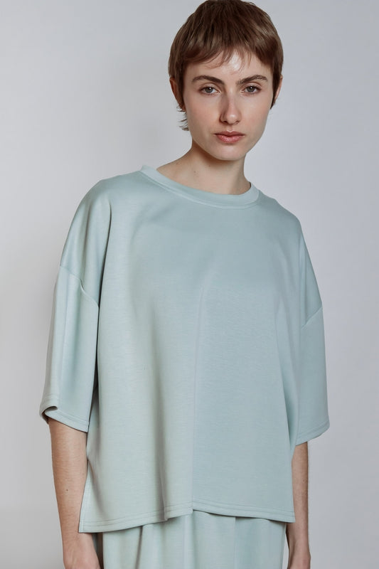 T-SHIRT PELA VERT CLAIR