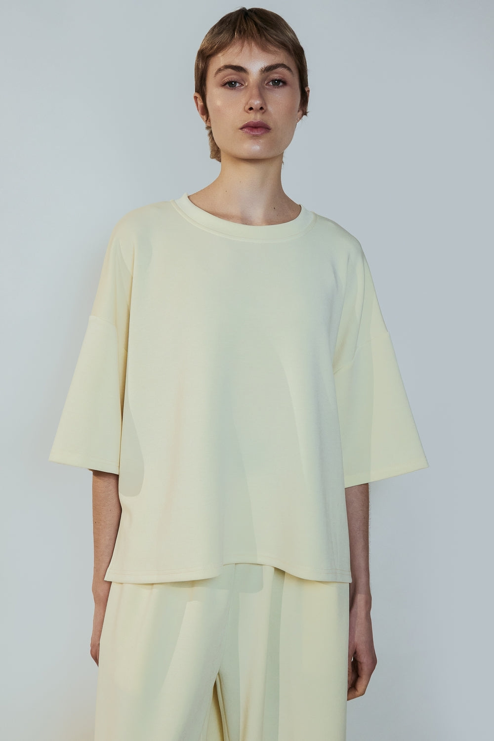 T-SHIRT COLIN JAUNE