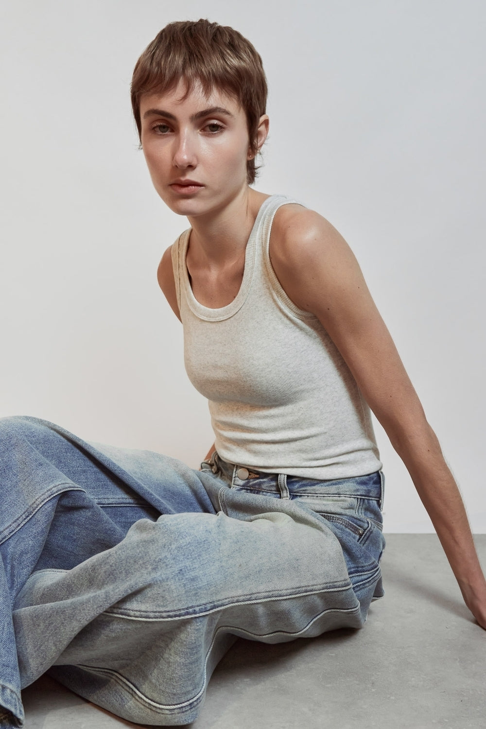 DEBARDEUR AYLA BLANC