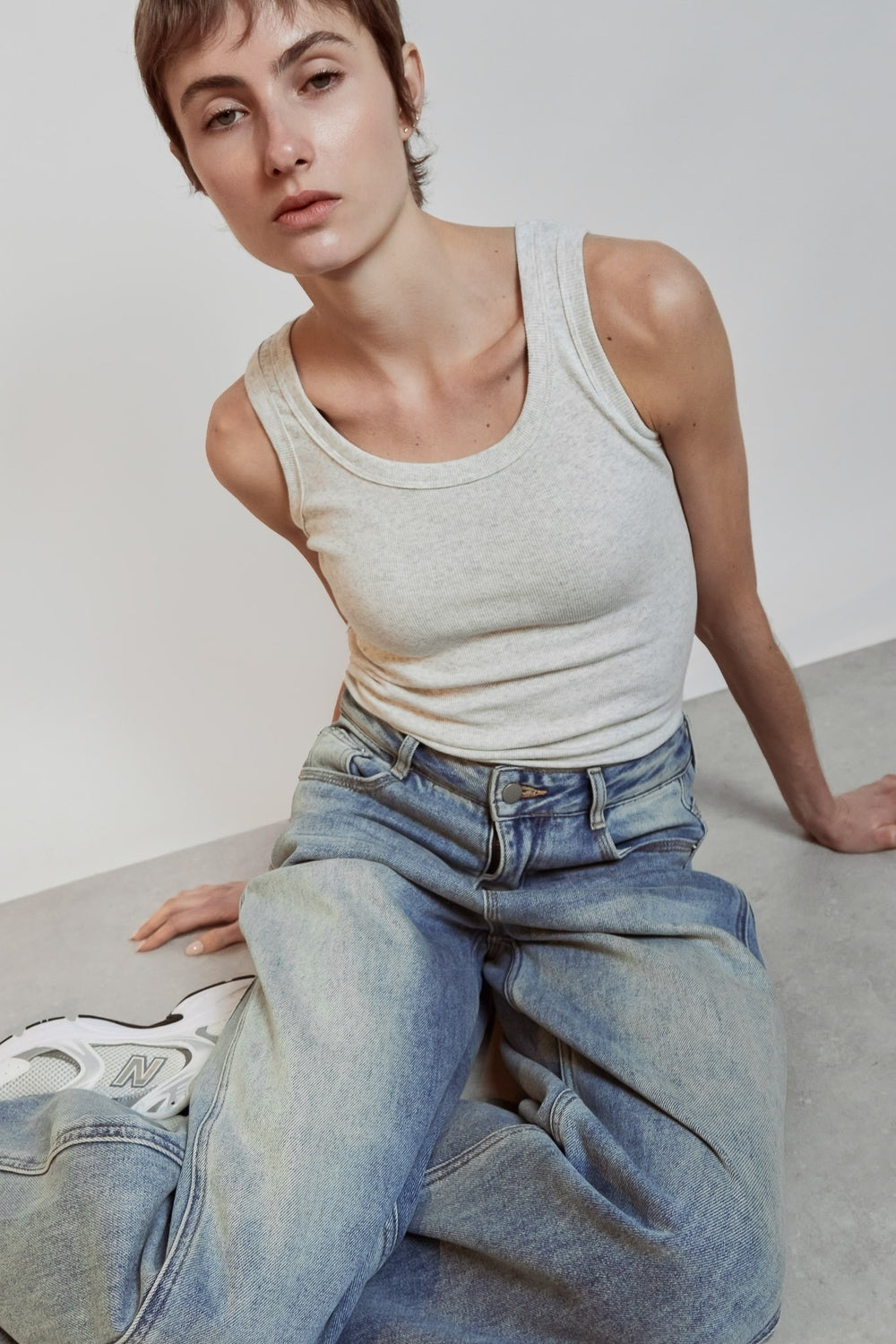 DEBARDEUR AYLA BLANC