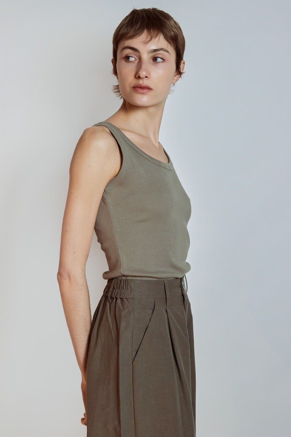 DEBARDEUR AYLA OLIVE