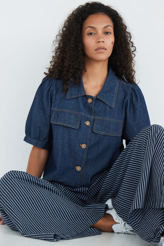 BLUE CELESTE TOP