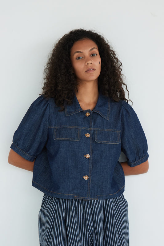 BLUE CELESTE TOP