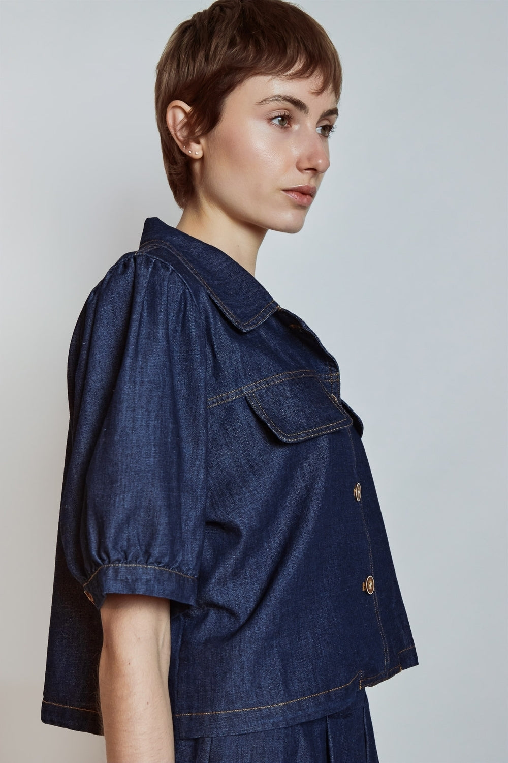 TOP CELESTE BLEU
