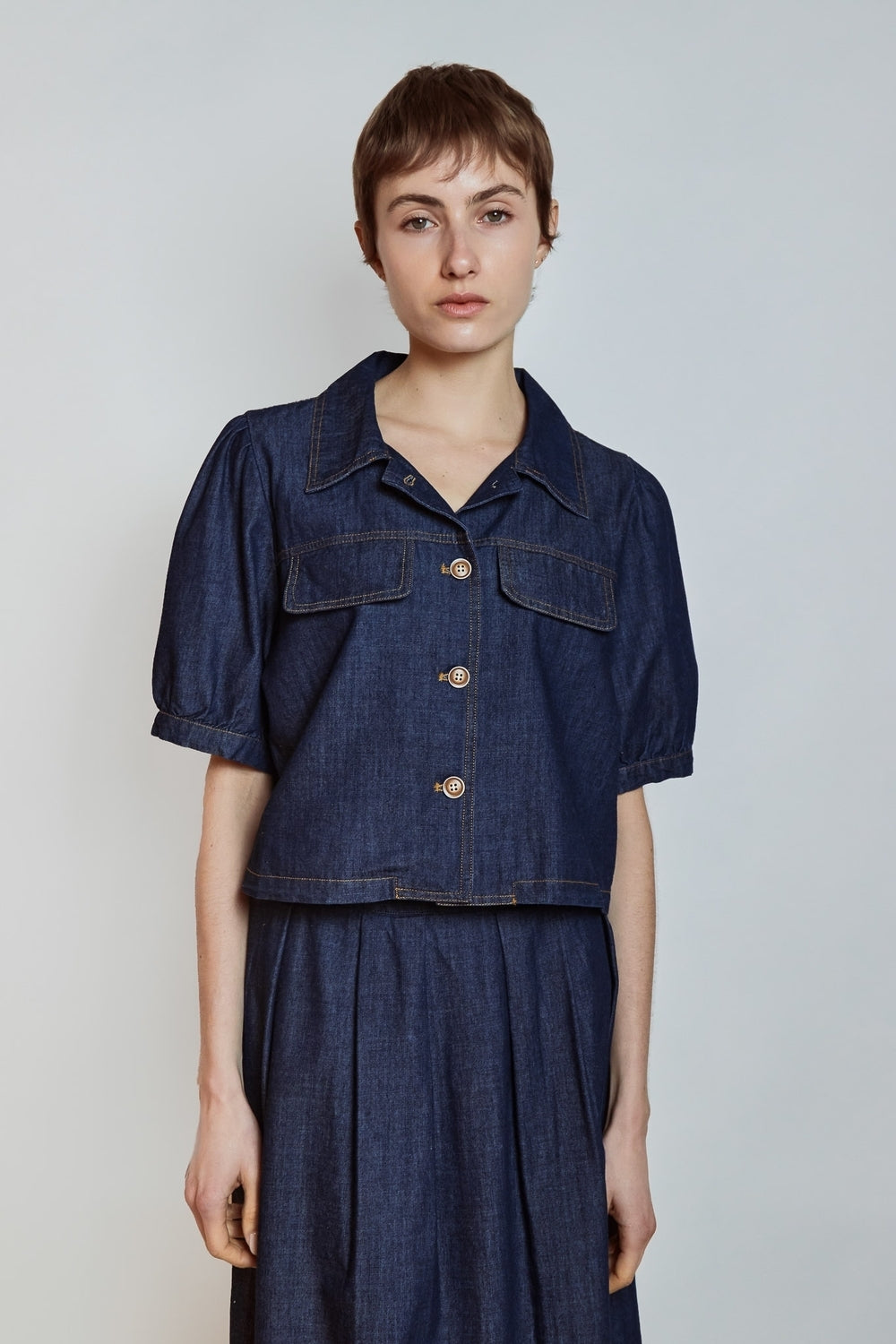 TOP CELESTE BLEU