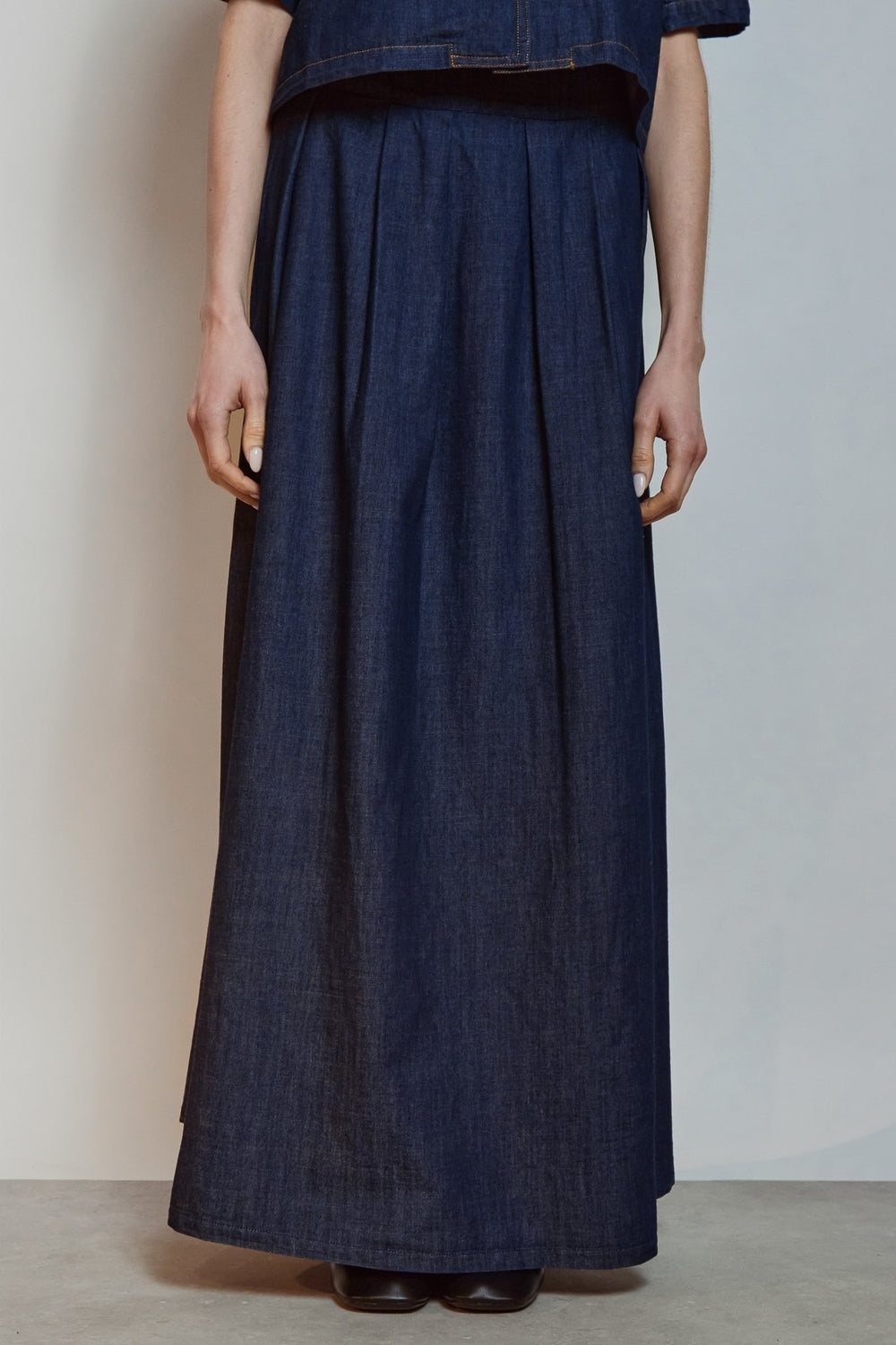 JUPE CELESTE BLEU
