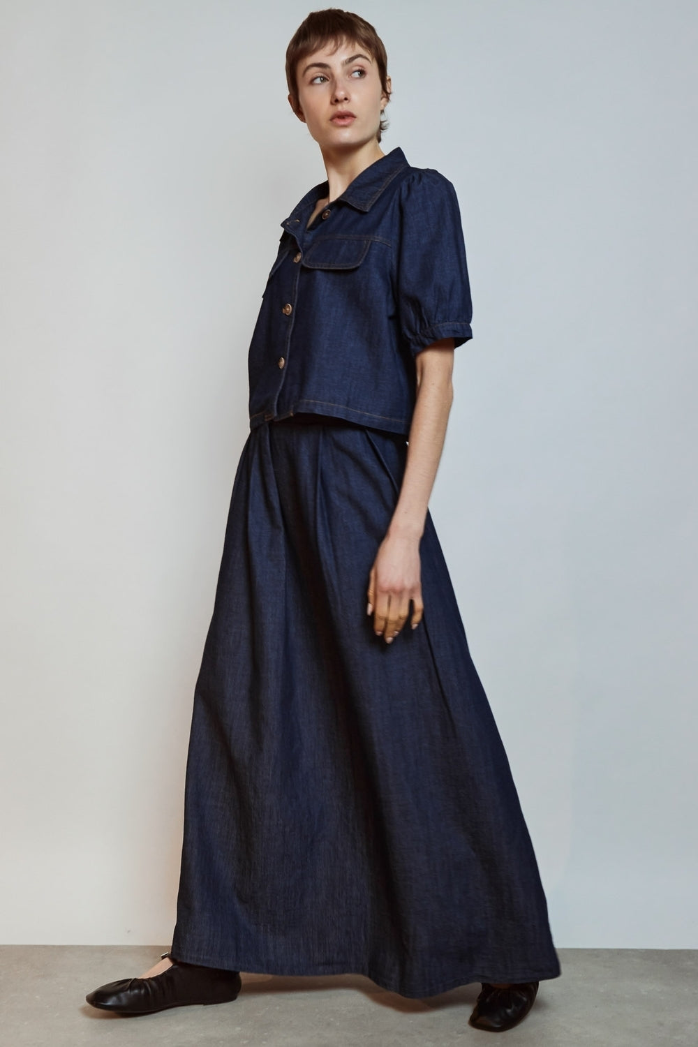 TOP CELESTE BLEU