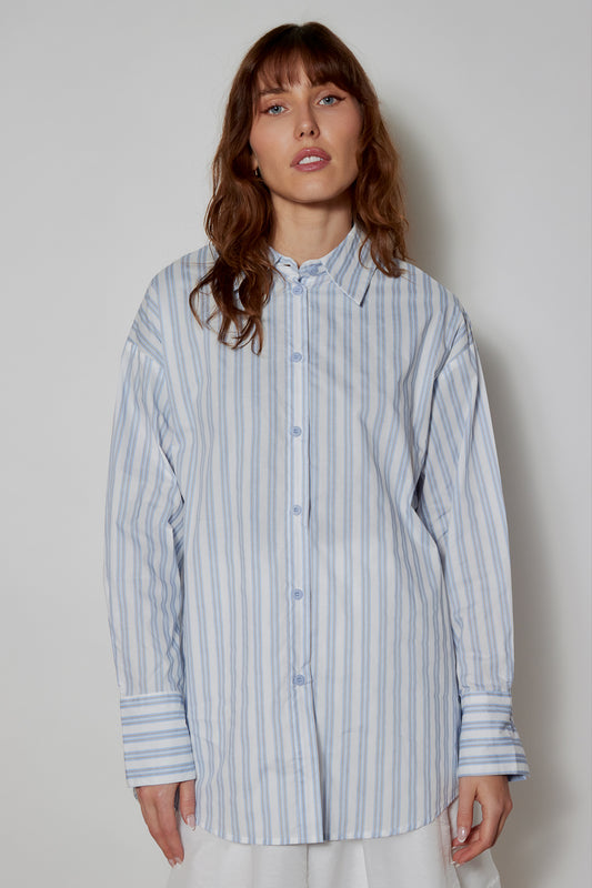 CHEMISE CLARA BLEU