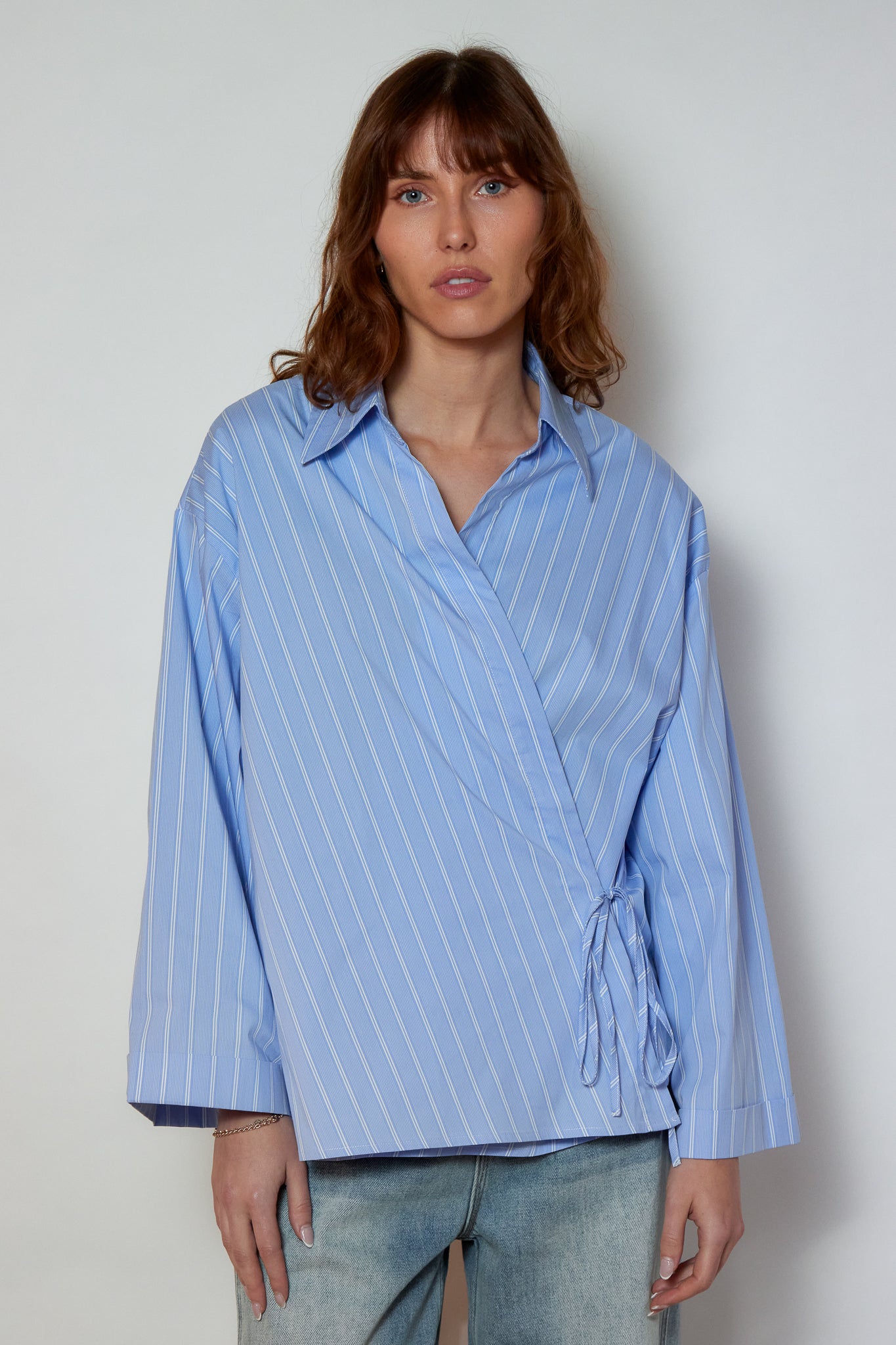 CHEMISE ALAYA BLEU