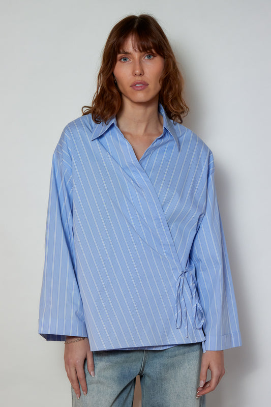 CHEMISE ALAYA BLEU