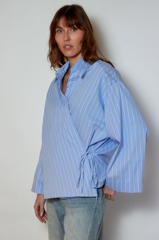 CHEMISE ALAYA BLEU