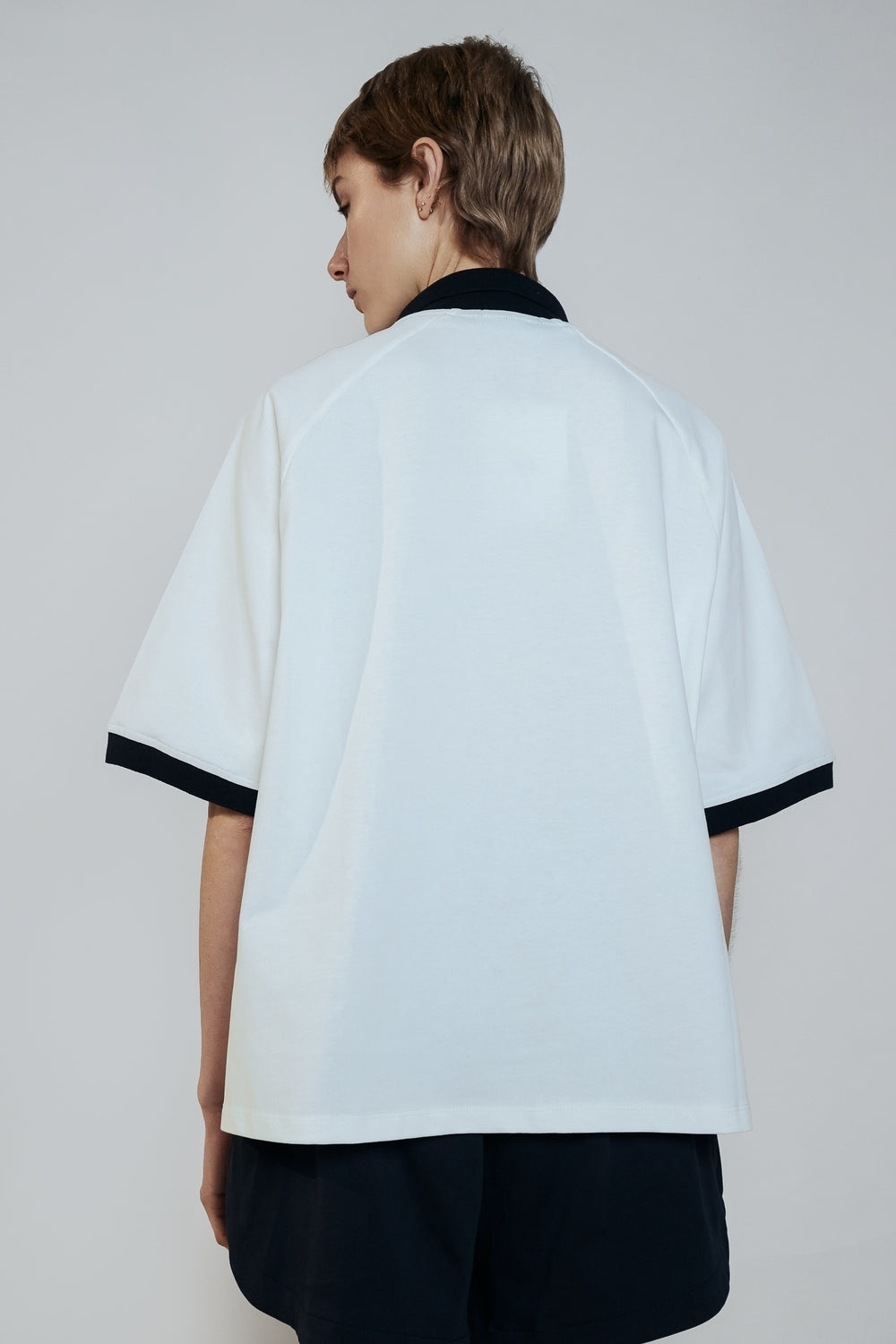 T-SHIRT POLO CELIA BLANC