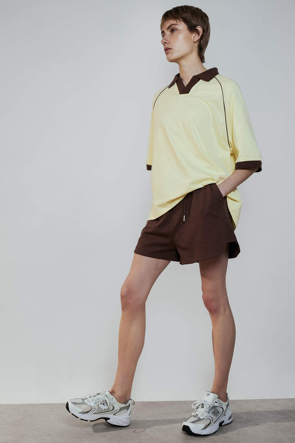 SHORT CELIA CHOCOLAT
