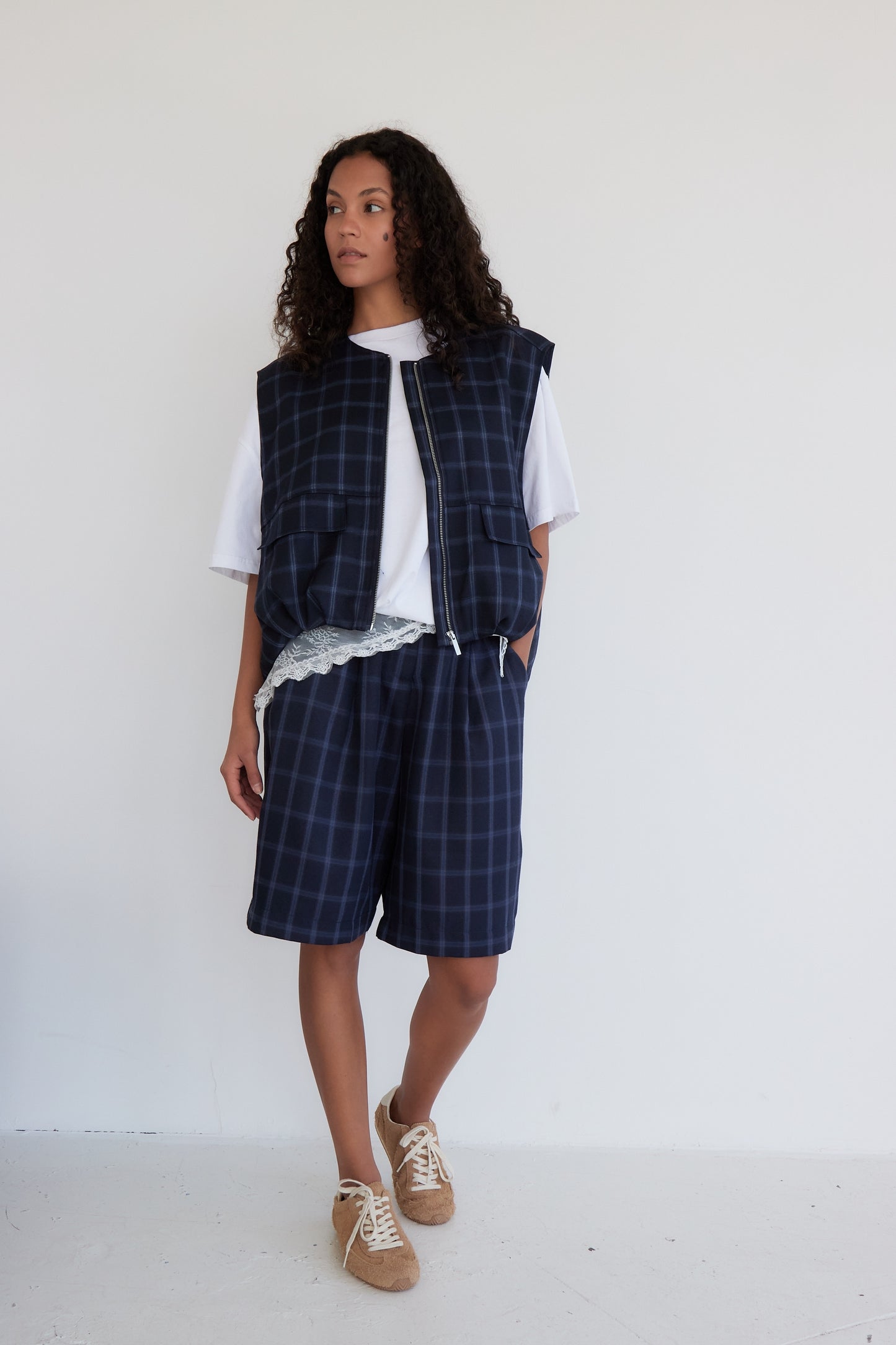 SHORT PAOLA BLEU