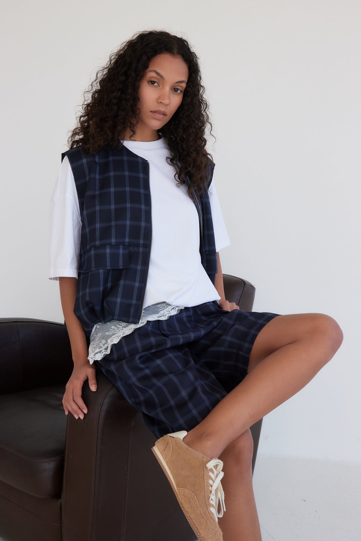 SHORT PAOLA BLEU