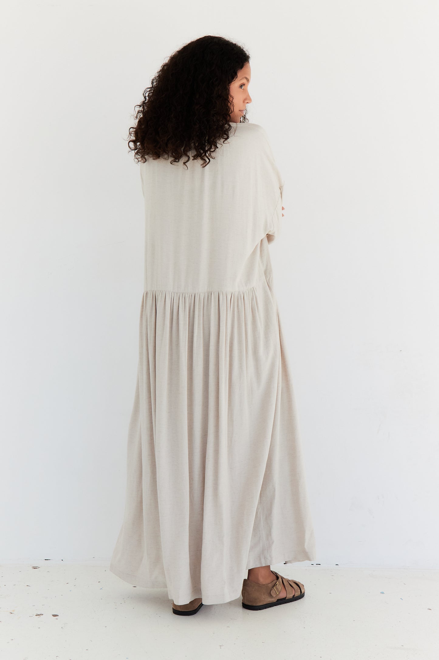 ROBE CELESTE BEIGE