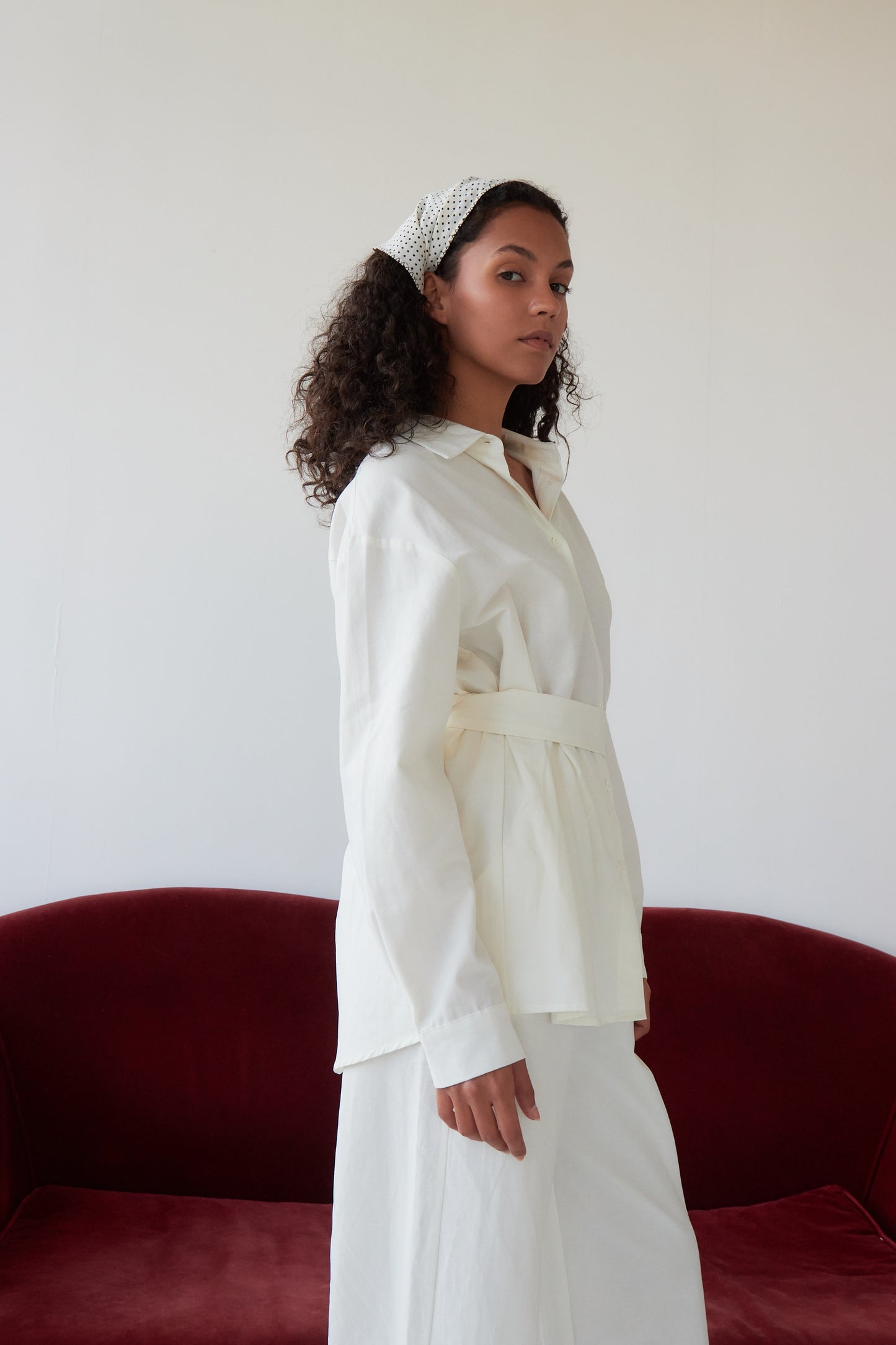 CHEMISE GIULIA BLANCHE