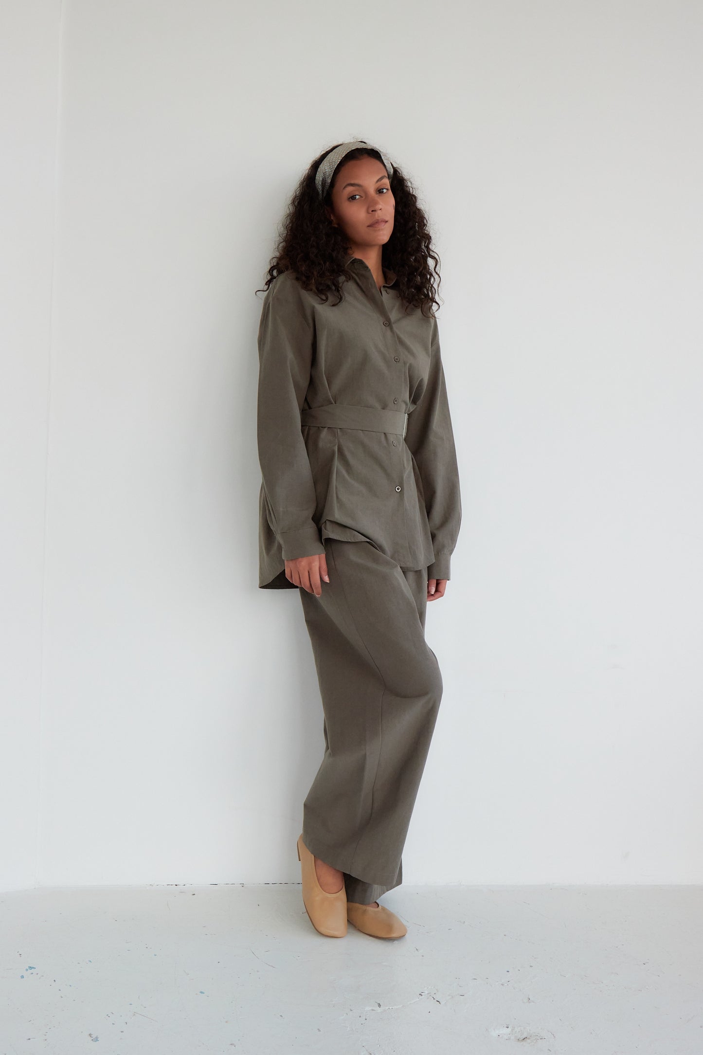 CHEMISE GIULIA OLIVE
