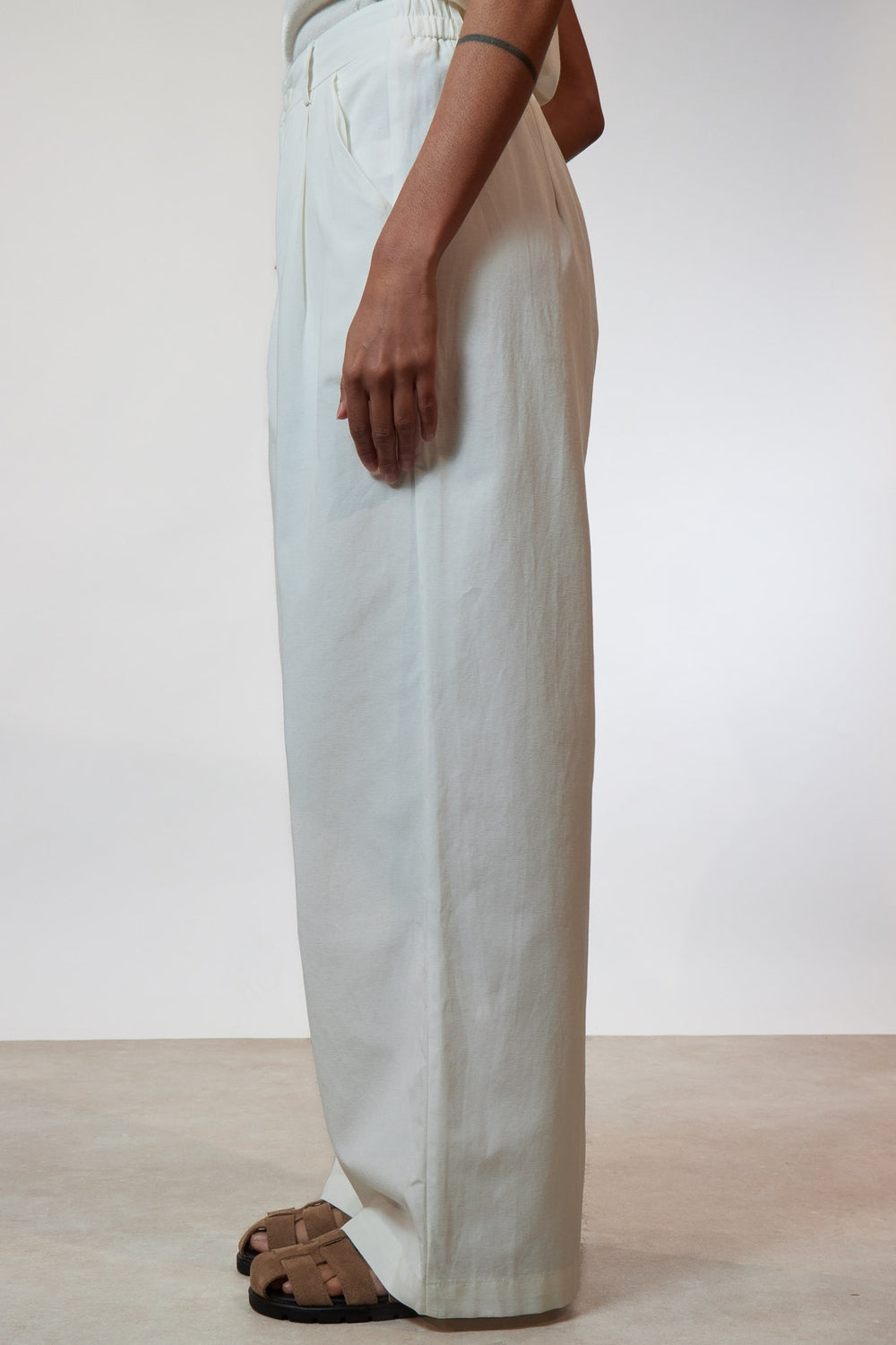PANTALON GIULIA BLANC