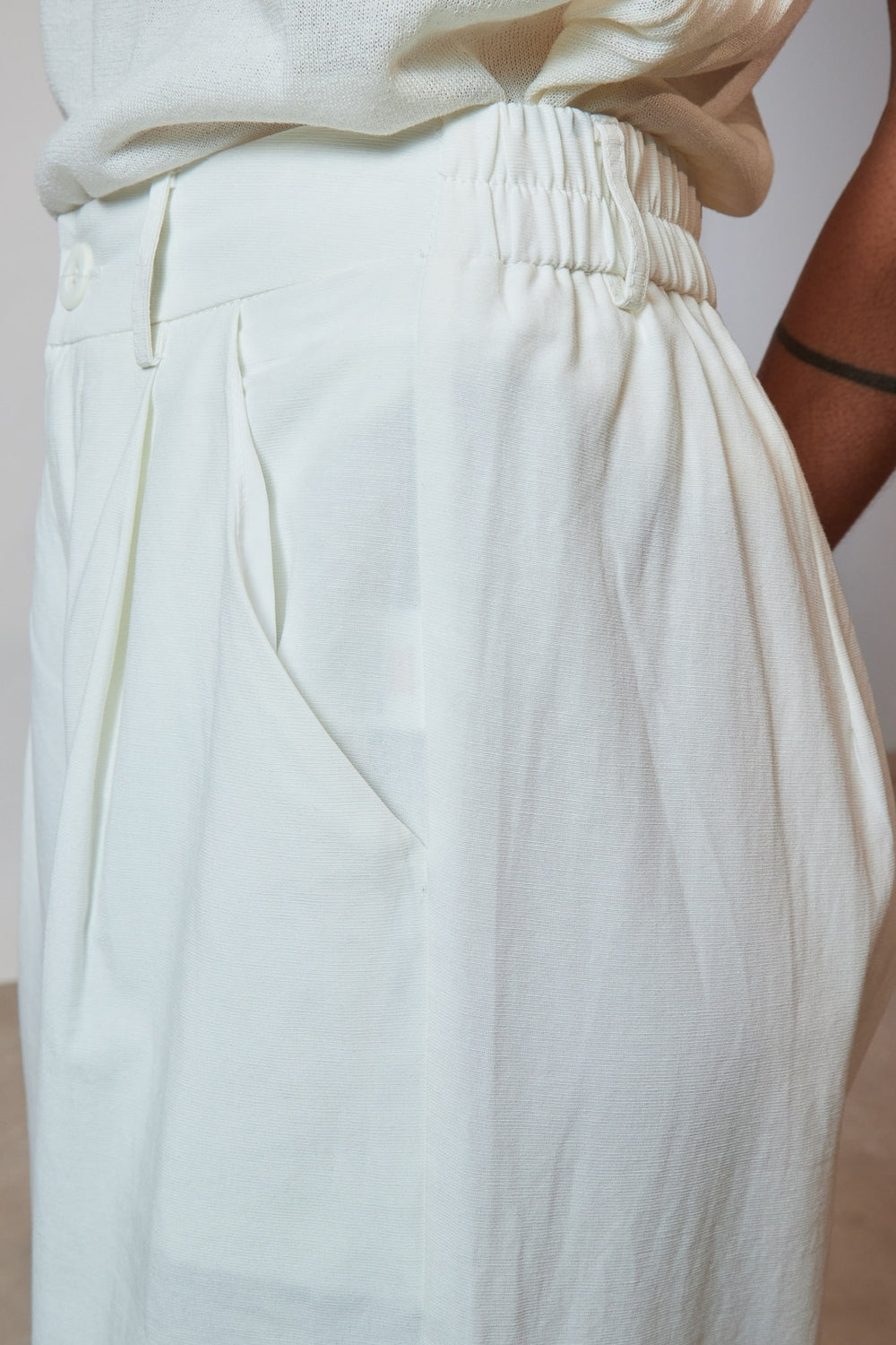 PANTALON GIULIA BLANC