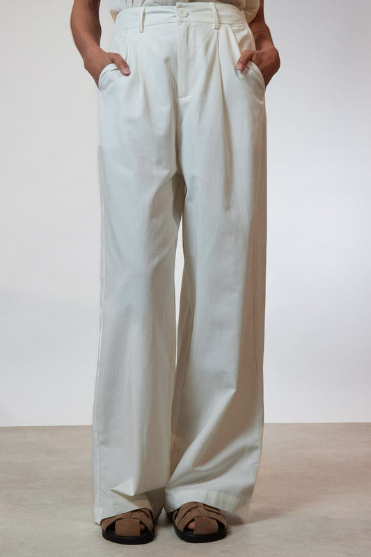PANTALON GIULIA BLANC