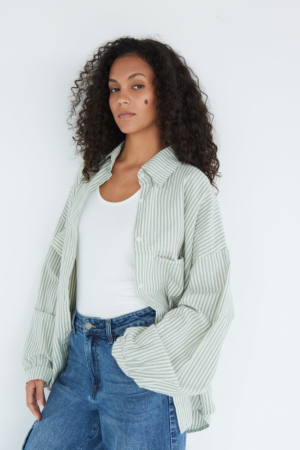 CHEMISE SELMA MENTHE