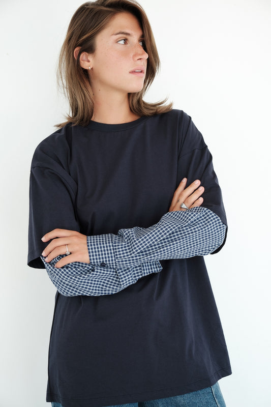T-SHIRT LEXIE MARINE