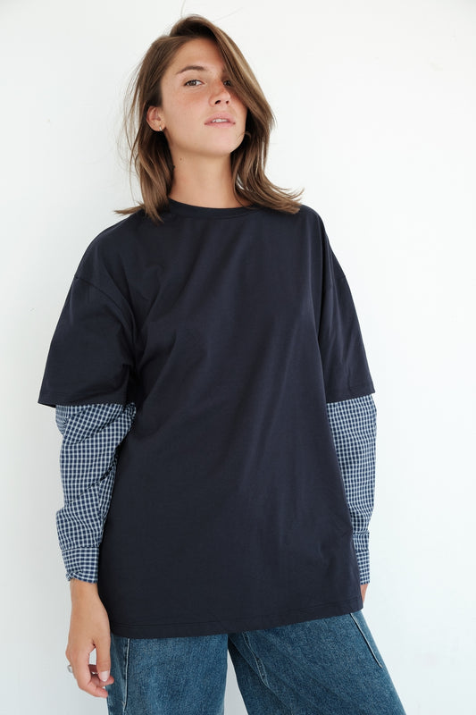 T-SHIRT LEXIE MARINE