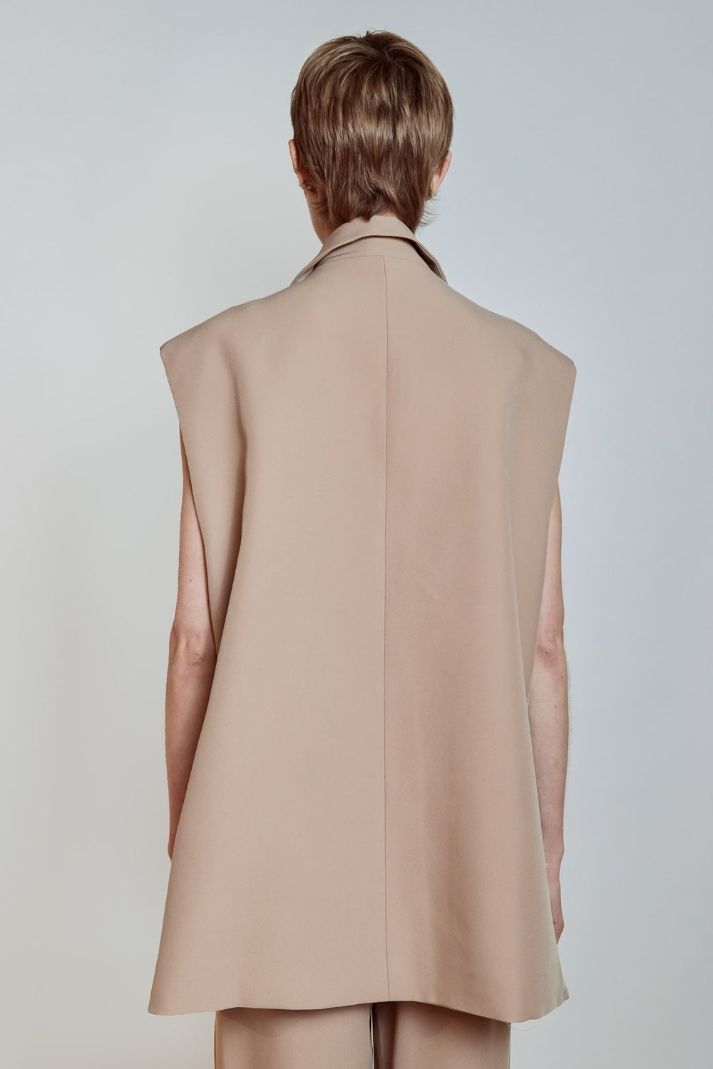 VESTE SANS MANCHES NEA BEIGE