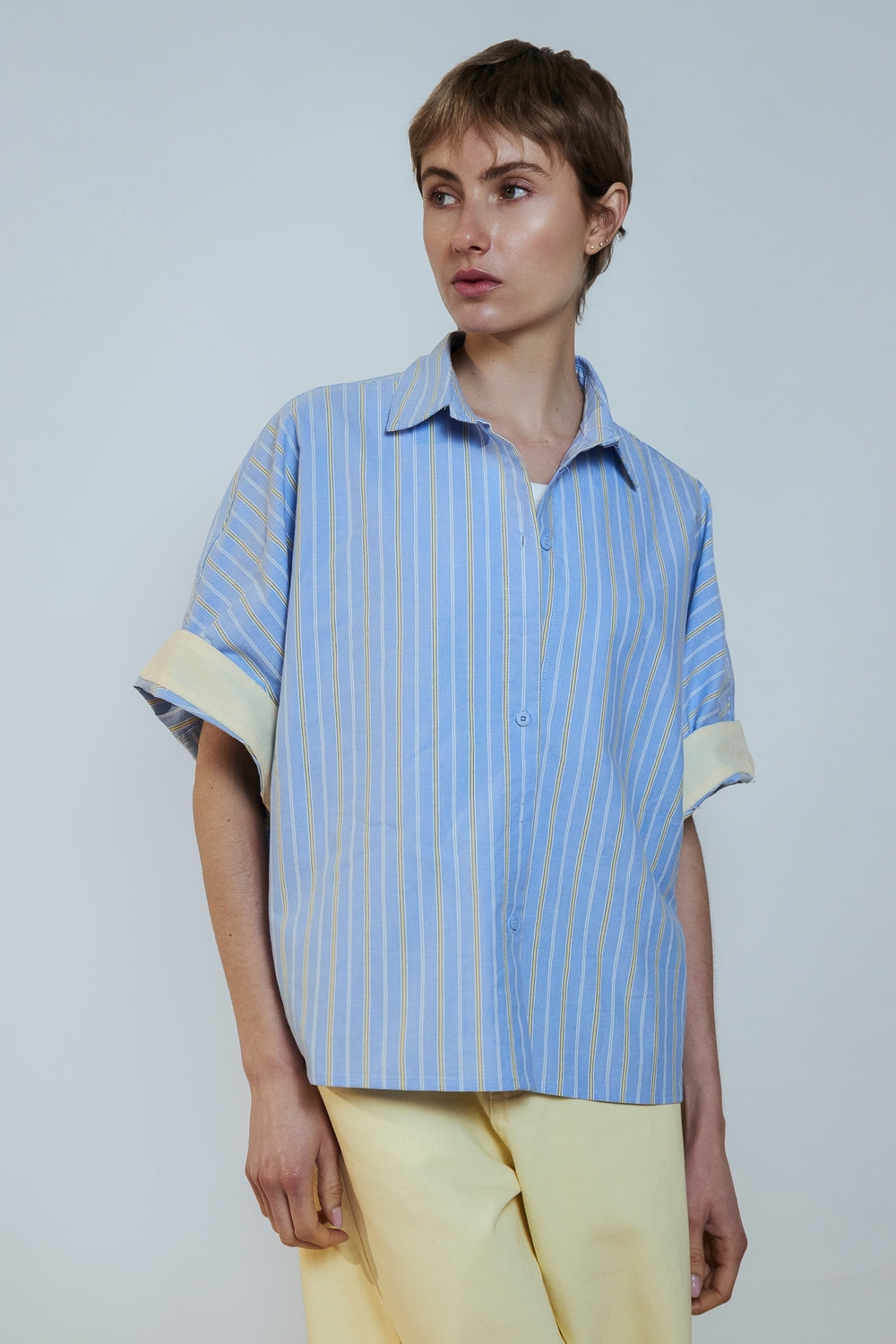 CHEMISE ESTELLE BLEU