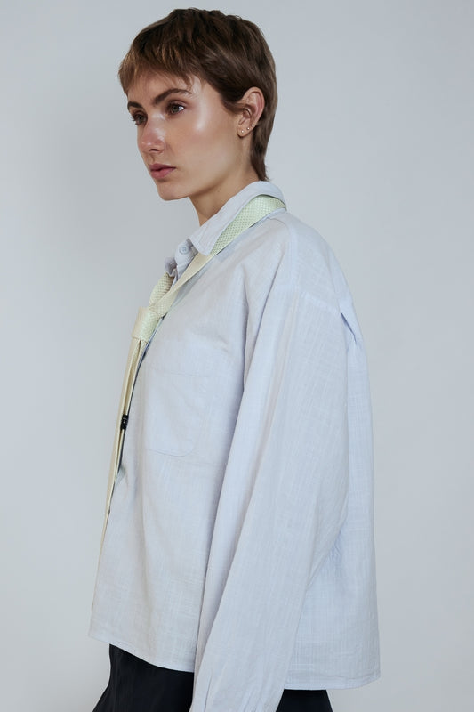 CHEMISE CARLA BLEU