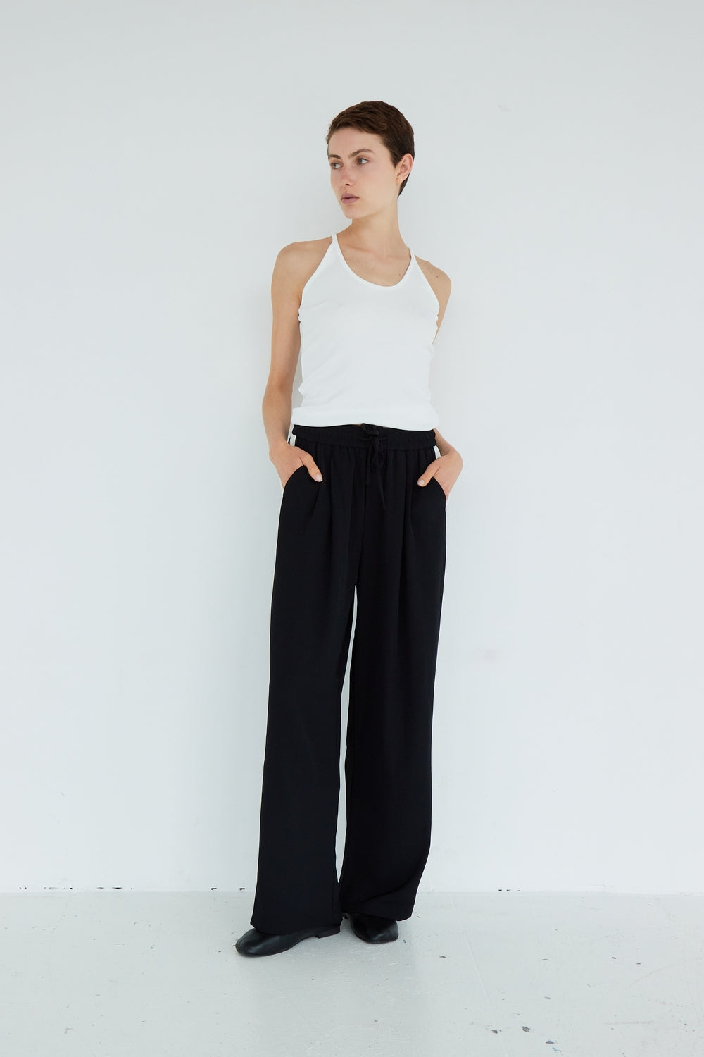PANTALON MICA NOIR