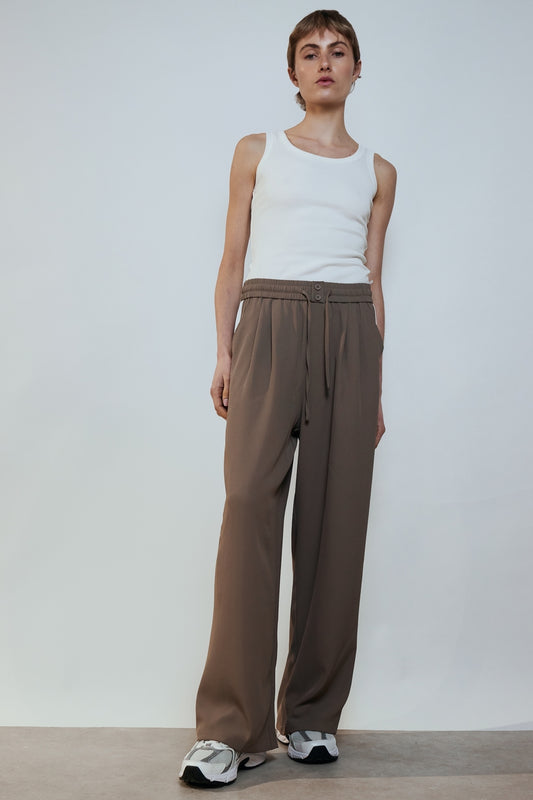 PANTALON MICA TAUPE