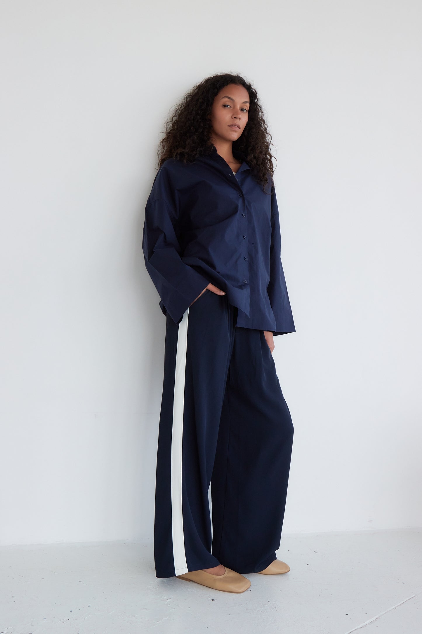 PANTALON MICA MARINE