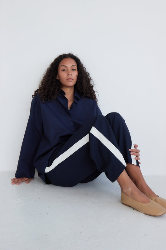PANTALON MICA MARINE
