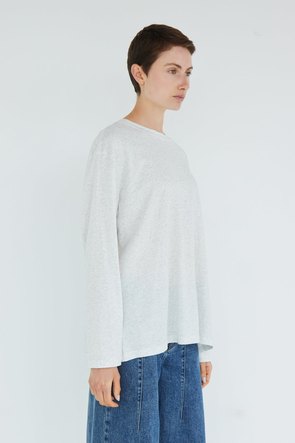 T-SHIRT MAEVE GRIS CLAIR