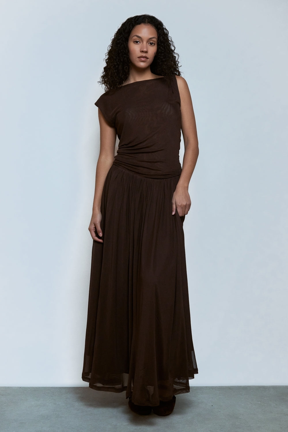 ROBE ELIANE CHOCOLAT